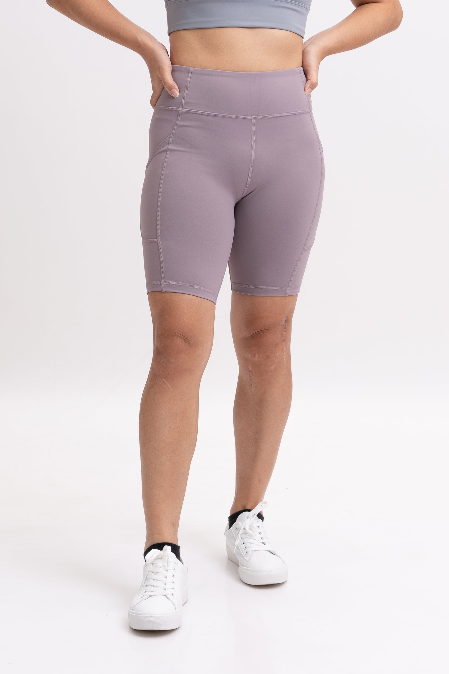 Adept Biker Shorts (Heather)